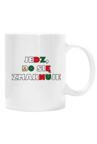 Kubek zostaw biały