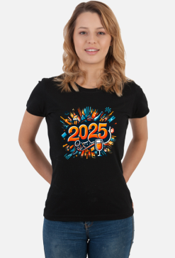 Koszulka damska noworoczna 2025