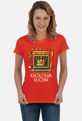 Koszulka damska KRÓLOWA KUCHNI