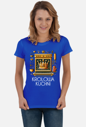 Koszulka damska KRÓLOWA KUCHNI