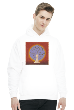 Potężny pion - bluza męska z kapturem