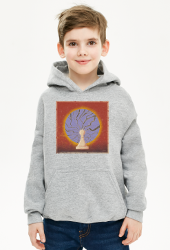 Potężny pion - bluza z kapturem dla chłopca