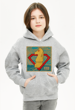 Super Skoczek - bluza z kapturem dla dziewczynki