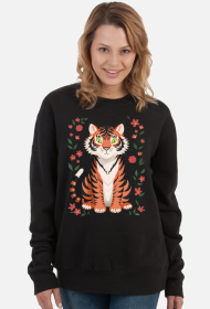 Damska bluza z tygrysem