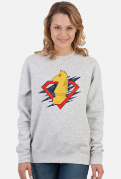 Super Skoczek - szachy - bluza damska