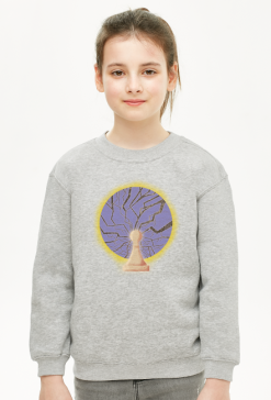 Mighty Pawn - szachy - bluza dla dziewczynki