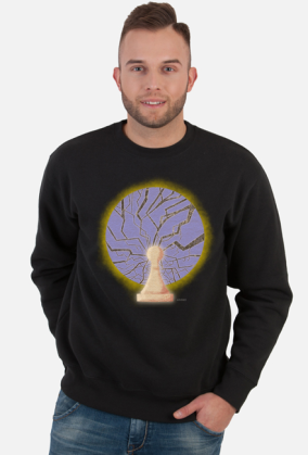 Might Pawn - szachy - bluza męska