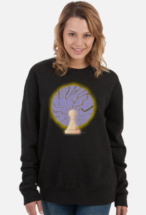 Mighty Pawn - szachy - bluza damska