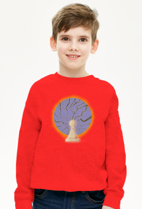 Mighty Pawn - szachy - bluza dla chłopca