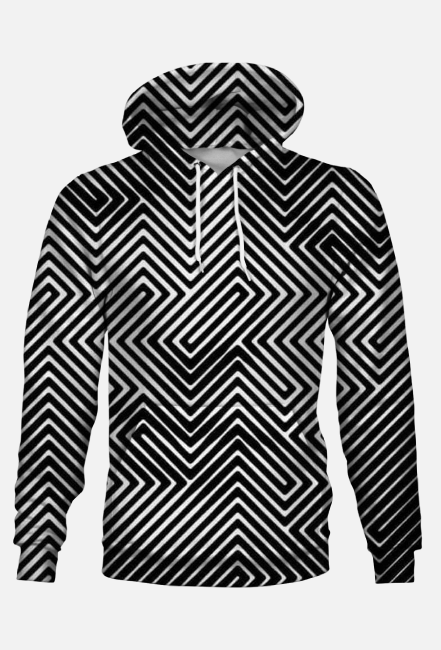Bluza,fullprint,labiryntILUZJI
