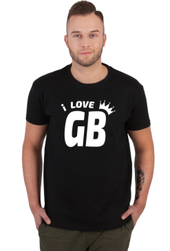 i love GB (koszulka męska) jg