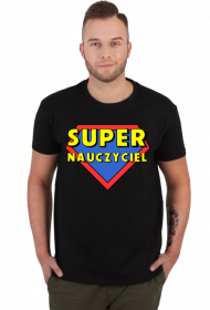 Koszulka Super Nauczyciel (Męska)