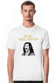 Koszulka Uczę, więc jestem (Męska)