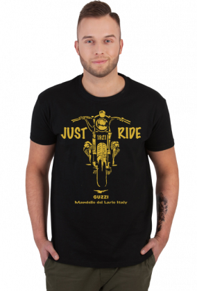 Moto Guzzi Just ride tshirt