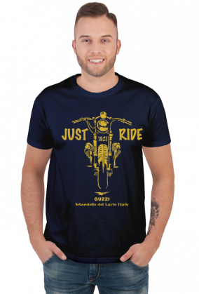 Moto Guzzi Just ride tshirt