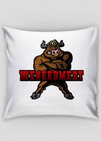 WeNeedMeat Logo (poduszka)