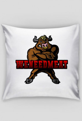 WeNeedMeat Logo (poduszka)