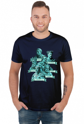 Mieszko I, Król Bolesław Chrobry, Król Kazimierz Wielki, Król Władysław Jagiełło, Król Zygmunt Stary, Król Jan III Sobieski