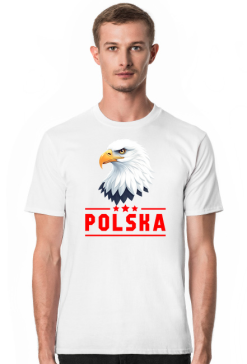 koszulka POLSKA orzeł biały Polski