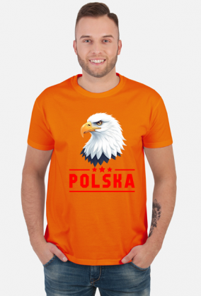 koszulka POLSKA orzeł biały Polski