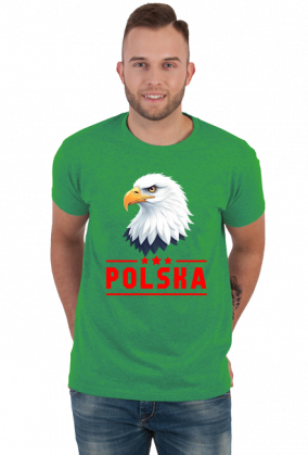 koszulka POLSKA orzeł biały Polski
