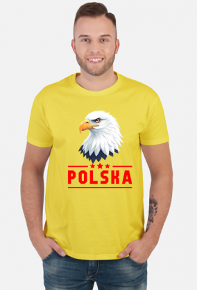 koszulka POLSKA orzeł biały Polski