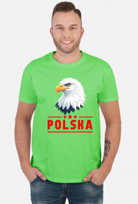 koszulka POLSKA orzeł biały Polski