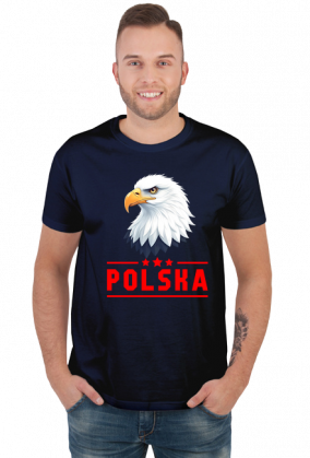 koszulka POLSKA orzeł biały Polski