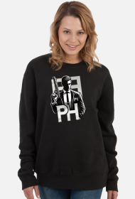 Bluza bez kaptura PH 2k25 Czarna