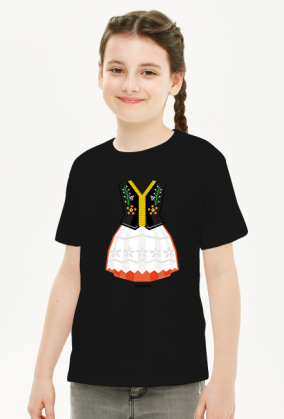 Koszulka KRAKOWIANKA dla dziewczynki Polska