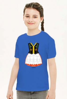 Koszulka KRAKOWIANKA dla dziewczynki Polska