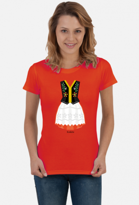 Koszulka damska KRAKOWIANKA Polska Kraków