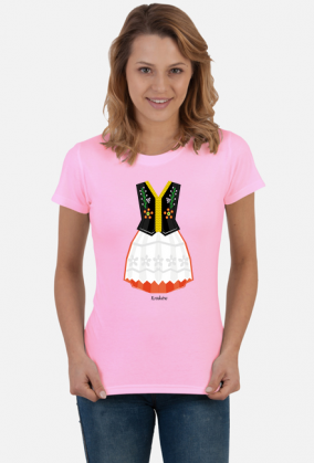 Koszulka damska KRAKOWIANKA Polska Kraków