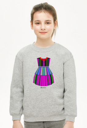 WARSZAWIANKA tradycyjny strój Mazowsza Polska