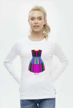 WARSZAWIANKA tradycyjny strój Mazowsza Polska Warszawa