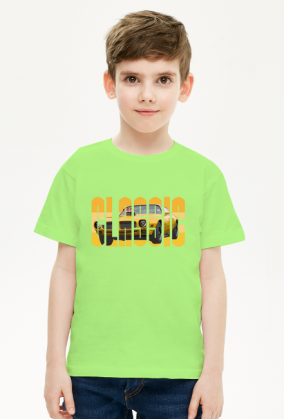 Koszulka dla chłopca z supersamochodem