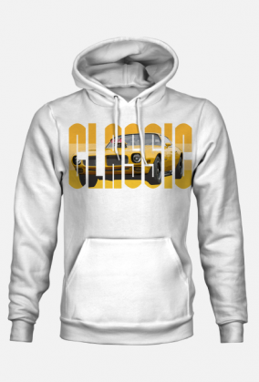 Bluza z kapturem CLASSIC samochód sportowy