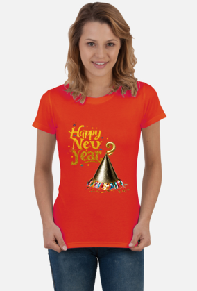 Koszulka damska HAPPY NEW YEAR