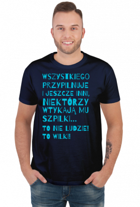 Śmieszna koszulka męska cytat z kultowej komedii POLSKA