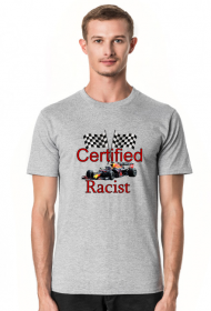 T-Shirt grafika Certified Racist