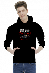 Bluza z kapturem i grafiką Certified Racist