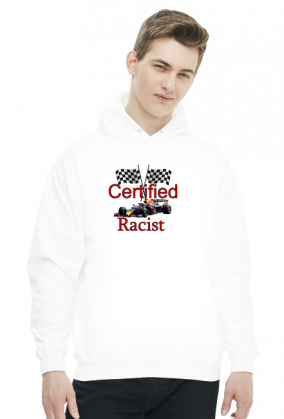 Bluza z kapturem i grafiką Certified Racist