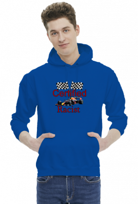 Bluza z kapturem i grafiką Certified Racist
