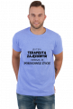 Koszulka męska JESTEM TERAPEUTĄ ZAJĘCIOWYM I SPRAWIĘ, ŻE POKOCHASZ ŻYCIE