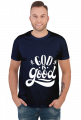 God is good - koszulka męska ciemna
