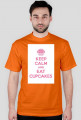 Koszulka ,,Keep Calm and eat cupcakes''
