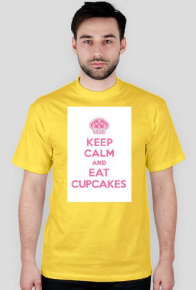 Koszulka ,,Keep Calm and eat cupcakes''