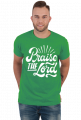 Praise the lord - koszulka męska ciemna