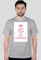 Koszulka ,,Keep Calm and eat cupcakes''