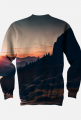 Krzyż, zachód słońca, góry - bluza FullPrint